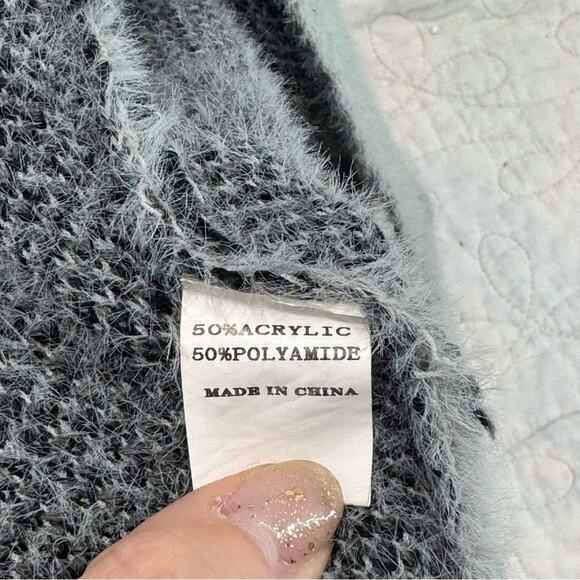 Chic XL Miss Sparkling Gray Leopard Women's Cardigan - Picture 8 of 10